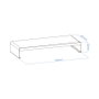 Tooq TQMR0121 Soporte Elevador para Monitor o Portátil Negro